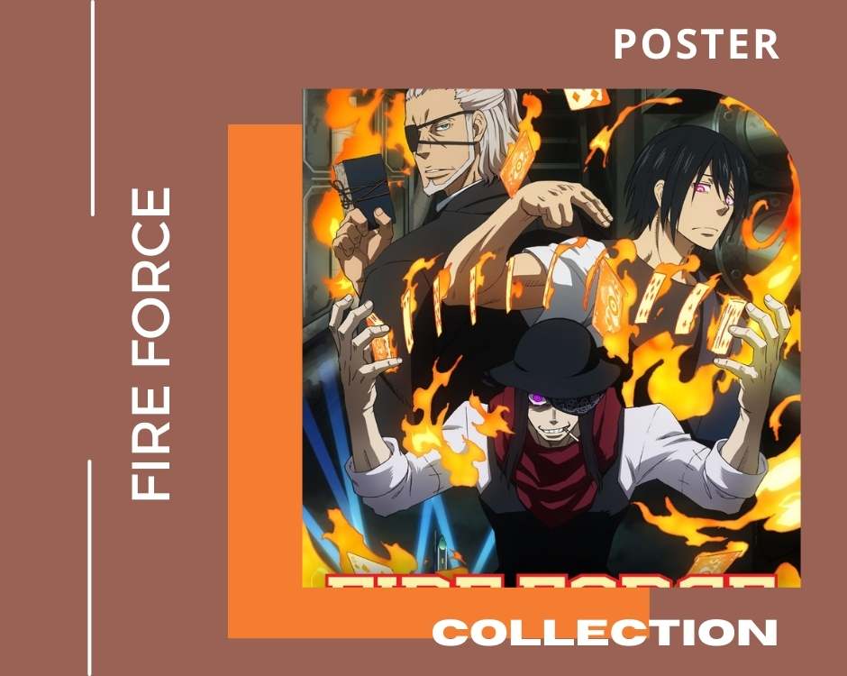 No edit fire force POSTER - Fire Force Store