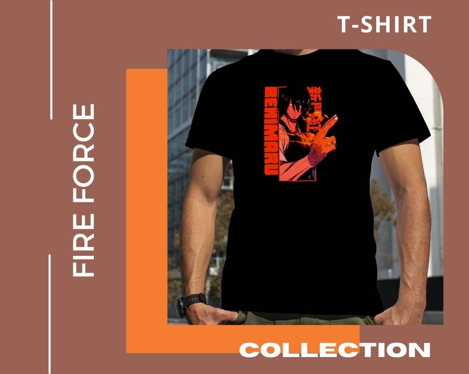 No edit fire force t shirt - Fire Force Store