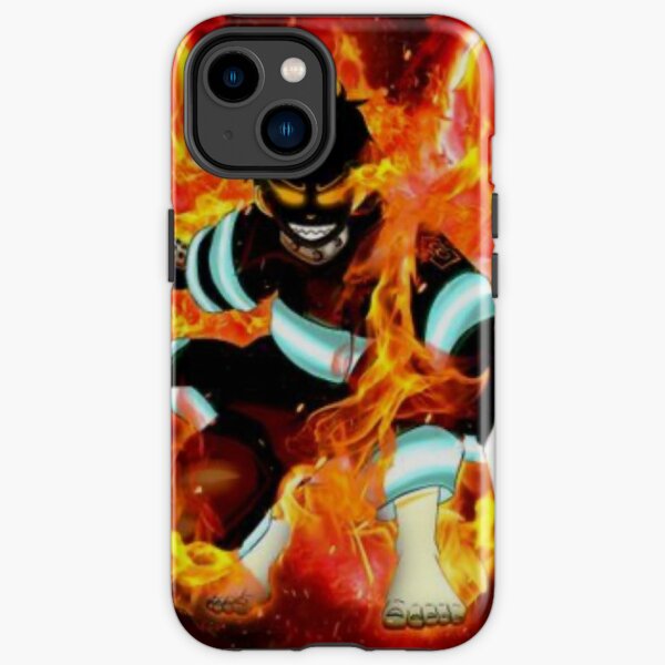 Shinras Flames Fire Force iPhone Tough Case RB2806 product Offical fire force Merch