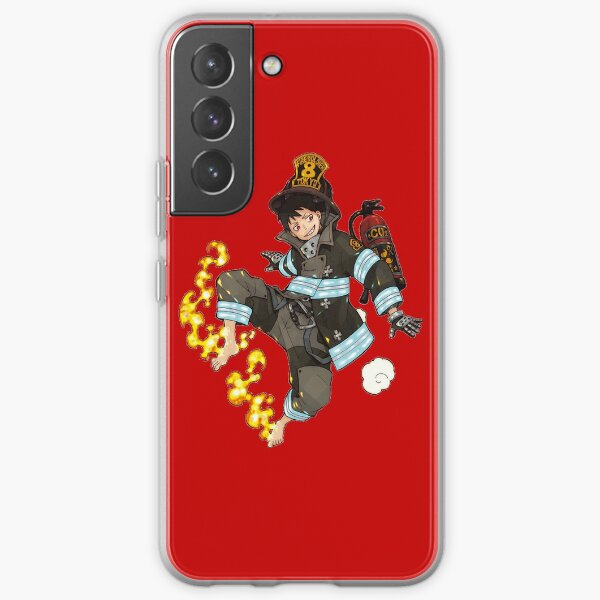 SHINRA KUSAKABE FIRE FORCE Samsung Galaxy Soft Case RB2806 product Offical fire force Merch