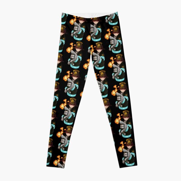 Fire Force Anime Leggings RB2806 product Offical fire force Merch