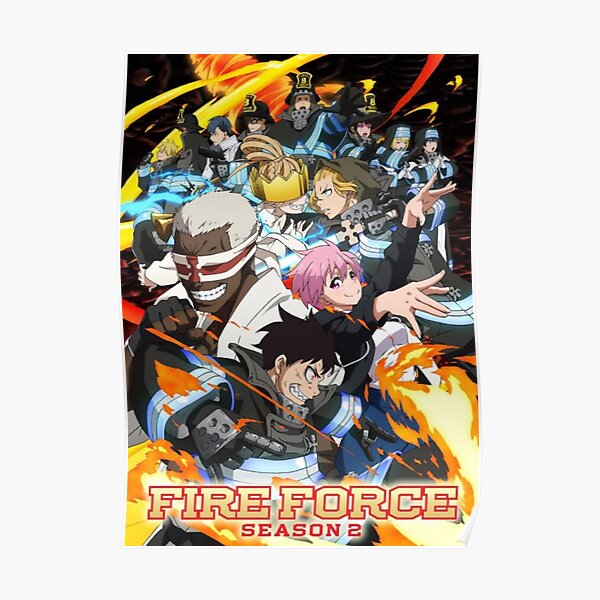 Fire force Poster RB2806 product Offical fire force Merch