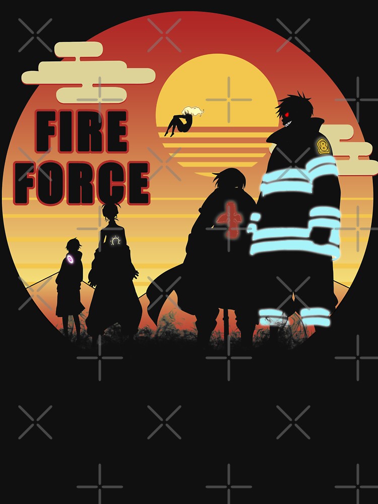  artwork Offical fire force Merch