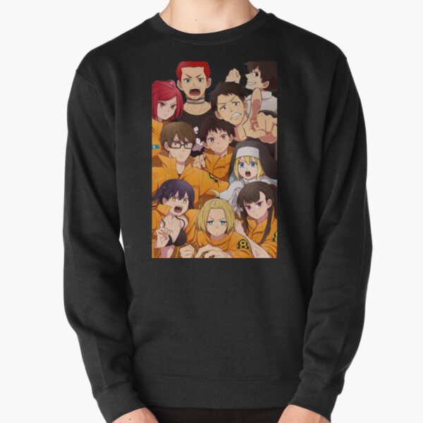 Fire Force Anime Pullover Sweatshirt RB2806 product Offical fire force Merch