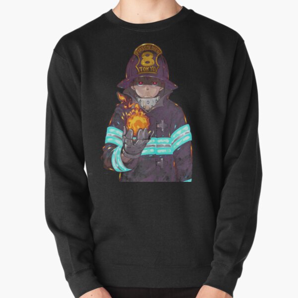 Fire Force Shinra| Perfect Gift | Force gift Pullover Sweatshirt RB2806 product Offical fire force Merch