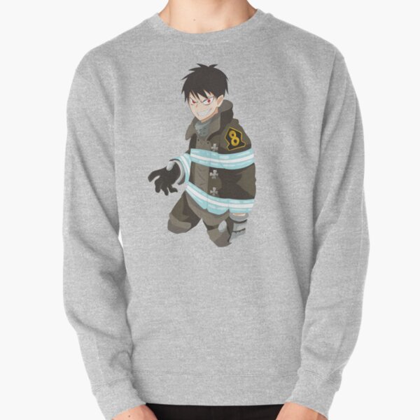 Shinra Kusakabe - Fire Force Pullover Sweatshirt RB2806 product Offical fire force Merch