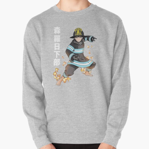 Shinra Kusakabe - Fire Force Pullover Sweatshirt RB2806 product Offical fire force Merch