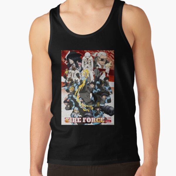 Fire Force Design  Tank Top RB2806 product Offical fire force Merch