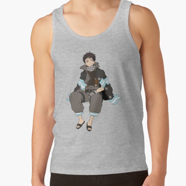Shinra Kusakabe - Fire Force Tank Top RB2806 product Offical fire force Merch