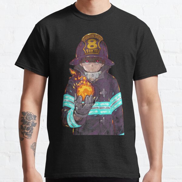 Fire Force Shinra| Perfect Gift | Force gift Classic T-Shirt RB2806 product Offical fire force Merch