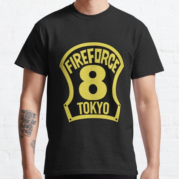 Fire Force Company 8 Classic T-Shirt RB2806 product Offical fire force Merch