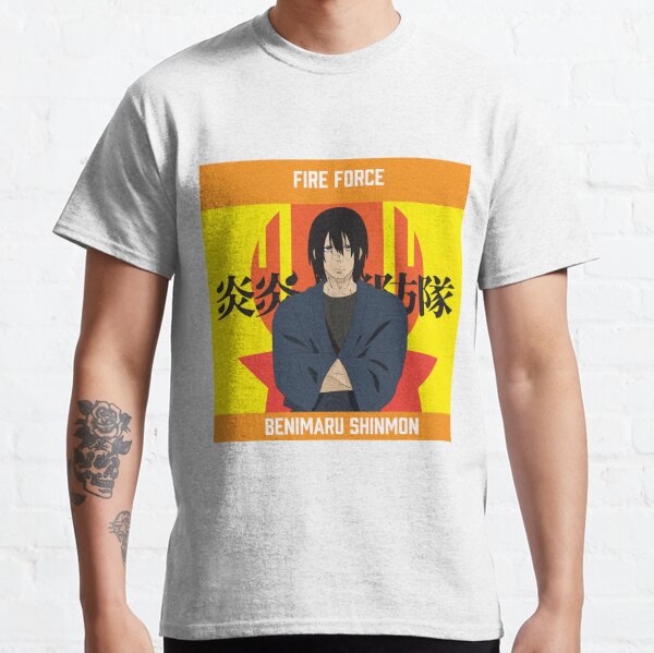 Fire Force- Benimaru Shinmon Classic T-Shirt RB2806 product Offical fire force Merch