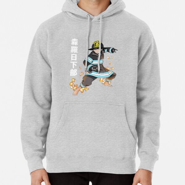 Shinra Kusakabe - Fire Force Pullover Hoodie RB2806 product Offical fire force Merch