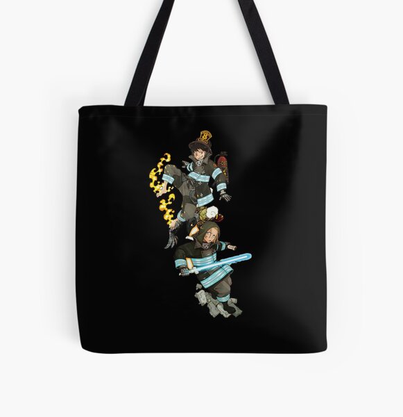Fire Force Anime All Over Print Tote Bag RB2806 product Offical fire force Merch