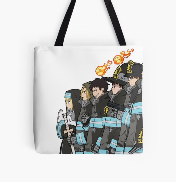 Special Force Company 8 - Fire Force All Over Print Tote Bag RB2806 product Offical fire force Merch
