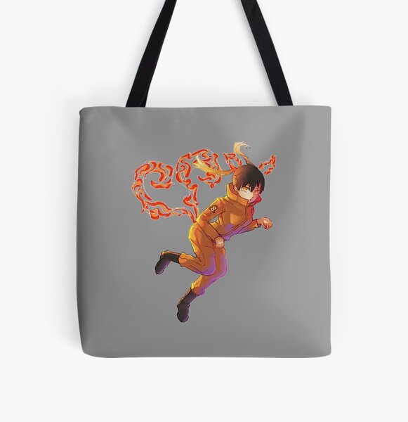 tamaki kotatsu - Fire Force All Over Print Tote Bag RB2806 product Offical fire force Merch