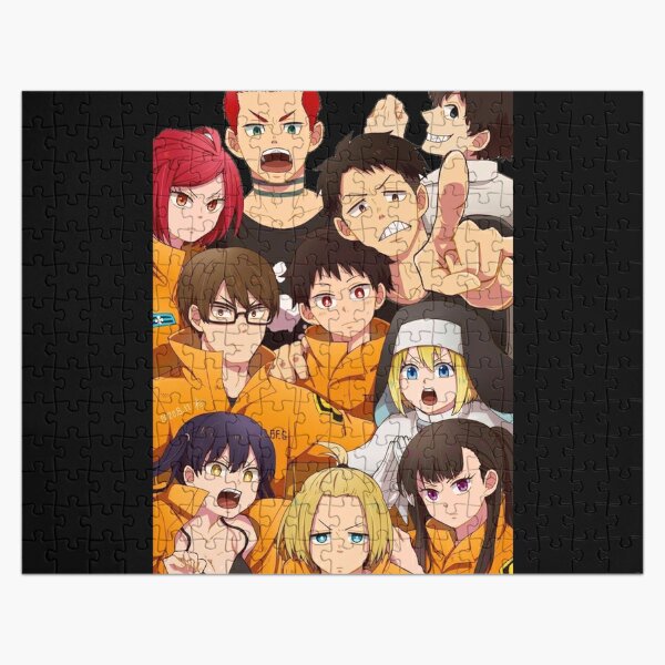 Fire Force Anime Jigsaw Puzzle RB2806 product Offical fire force Merch