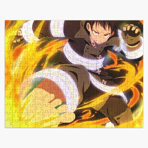 Shinra Kusakabe Fire Force Jigsaw Puzzle RB2806 product Offical fire force Merch