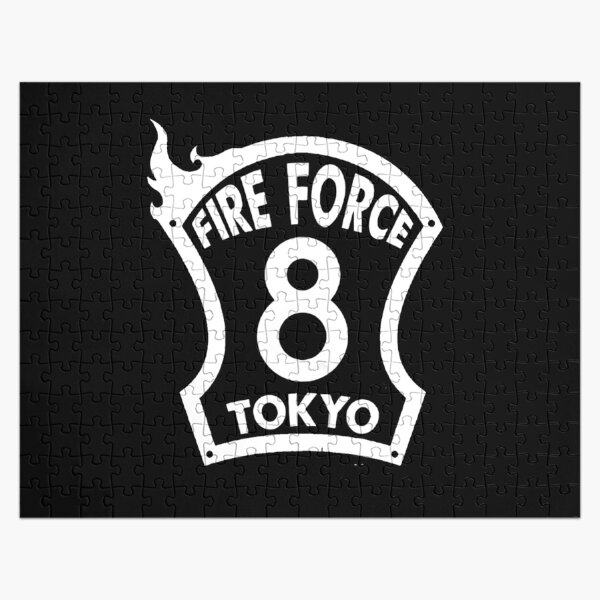 Fire Force Company 8 Tokyo Jigsaw Puzzle RB2806 product Offical fire force Merch