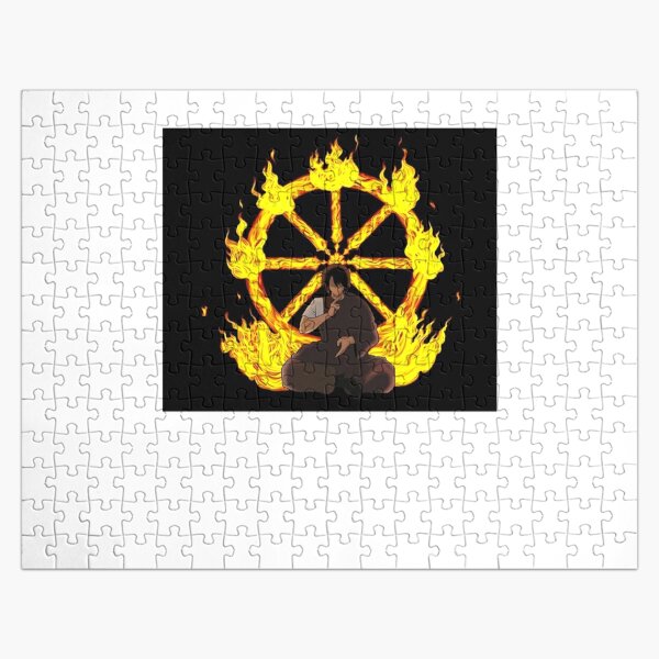 Fire Force Benimaru Shinmon Tapestry Jigsaw Puzzle RB2806 product Offical fire force Merch