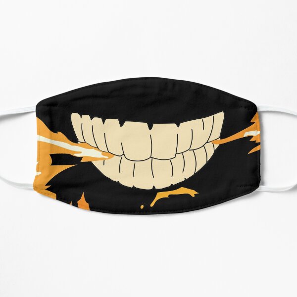 Fire Force Demon Smile Flat Mask RB2806 product Offical fire force Merch