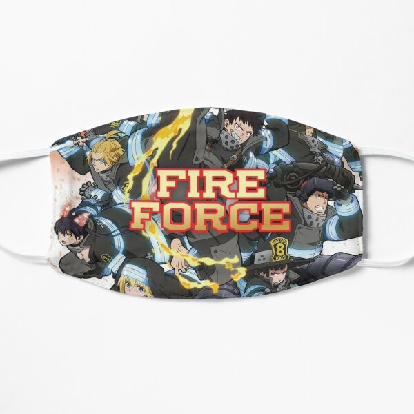fire force Flat Mask RB2806 product Offical fire force Merch