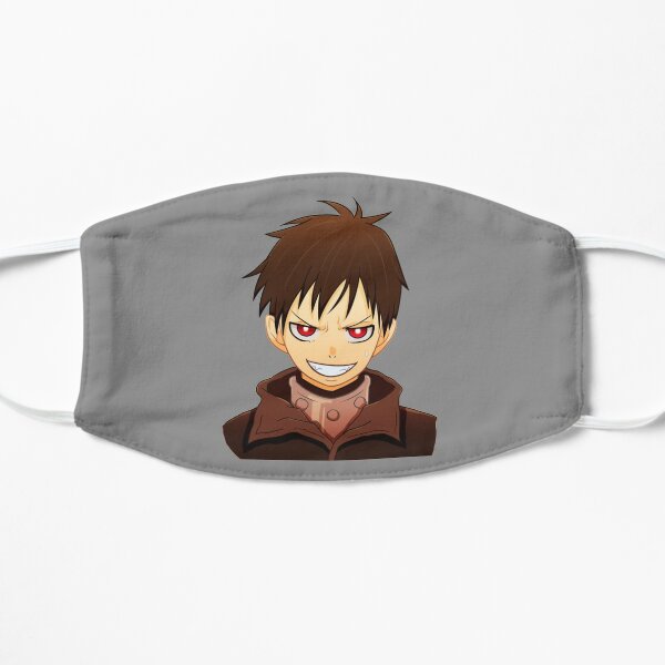 Shinra Kusakabe - Fire Force Flat Mask RB2806 product Offical fire force Merch